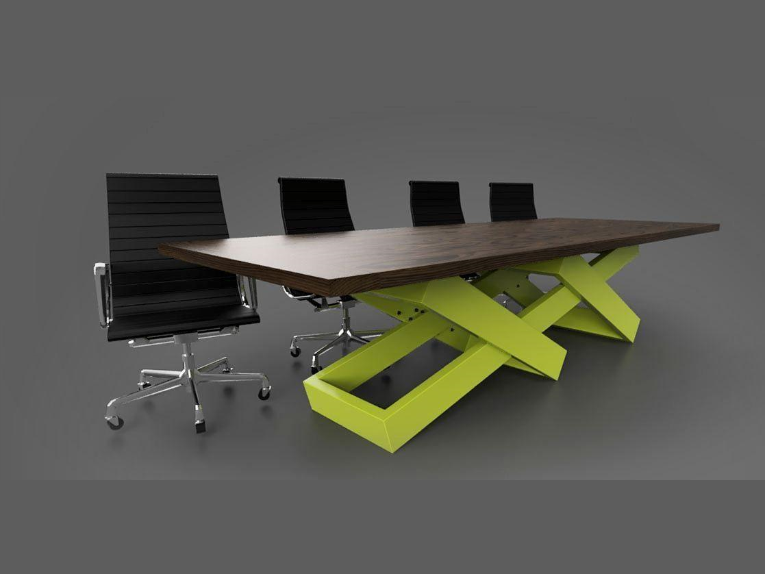 фото Конференц-стол Глос, промышленный дизайн 240*120 см