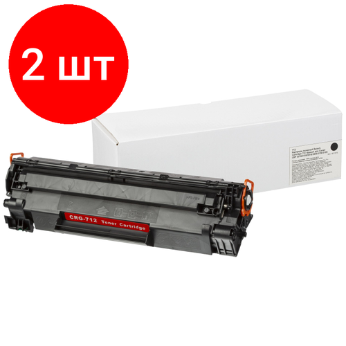 Комплект 2 штук, Картридж лазерный Retech Cartridge 712 чер. дляCanonLBP-3010/3100 картридж для canon lbp 3010 3100 cartridge 712 2k uniton premium