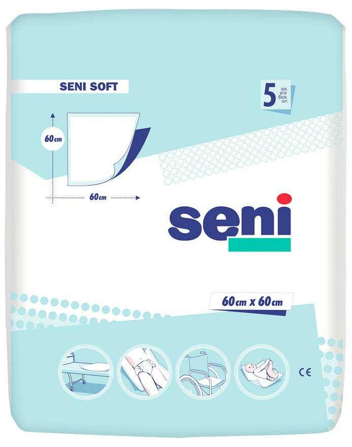 Одноразовые пеленки Seni Soft Super, 60х40 см, 5 шт. - фото №10
