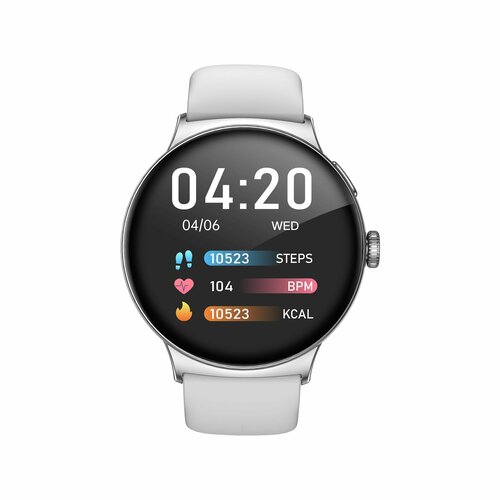 Смарт часы женские Tiroki LA99 с Bluetooth звонком голосовой ассистент пульсометр кислород в крови менструальный цикл 100 спортивных режима водонепроницаемые золотой металлический гладкий корпус ремешок миланская петля 549000₽