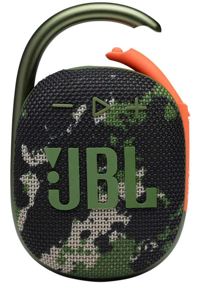 Портативная акустика JBL Clip 4, 5 Вт, камуфляж