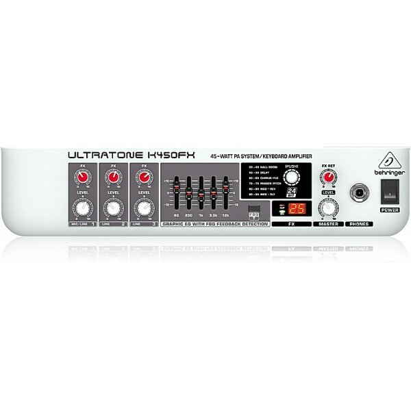 BEHRINGER клавишный комбоусилитель ULTRATONE K450FX - фото №13