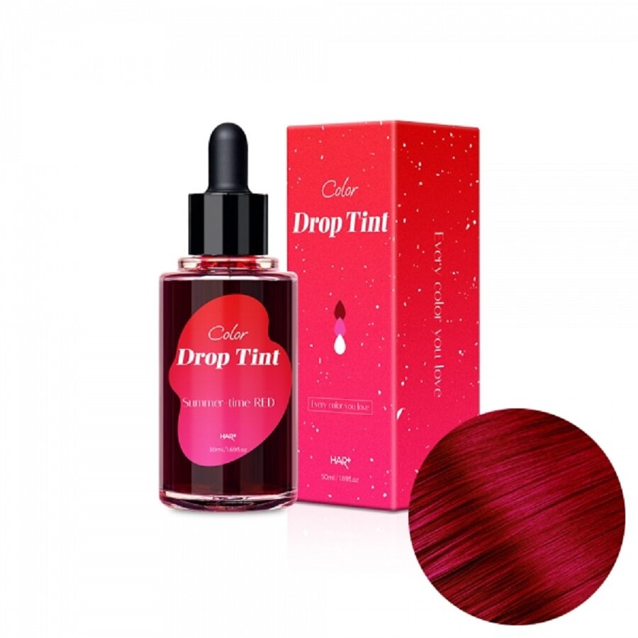 Краска для волос Hair Plus Color Drop Tint #Summer-time Red, 50мл