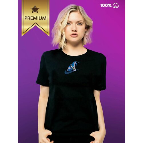 фото Футболка, размер 3xl (муж), черный styleprint