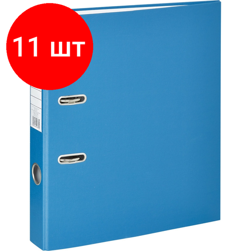 Комплект 11 штук, Папка-регистратор Attache Economy, 50мм, cиний, ПБП1, карм. кор папка регистратор attache economy 50мм cиний пбп1 карм кор 2 шт