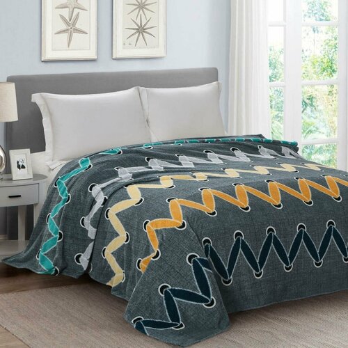 Плед 180х200 корал-флис 165гм 100 полиэстер 1421₽