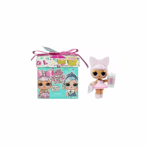 Игрушка LOL Surprise Confetti Pop Birthday в непрозрачной упаковке (Сюрприз) 589969EUC