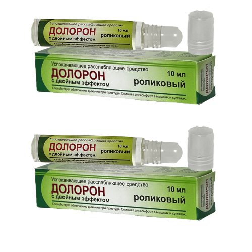 фото Бальзам Долорон с двойным эффектом (роликовый)