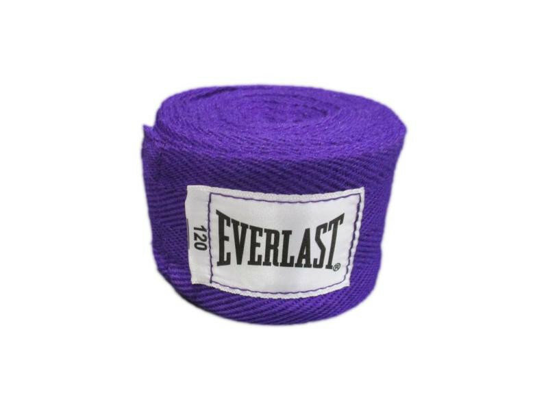 Боксерский бинт Everlast 3м 23 фиолетовый