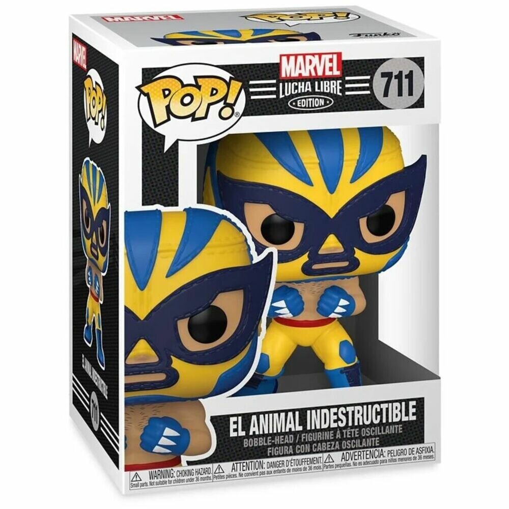 Фигурка Funko POP! Marvel Россомаха в образе борца-лучадора (Luchadores Wolverine) 53873