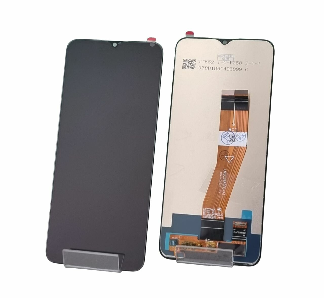 Дисплей Samsung Galaxy A03S/SM A037F с сенсором черный (In-Cell)