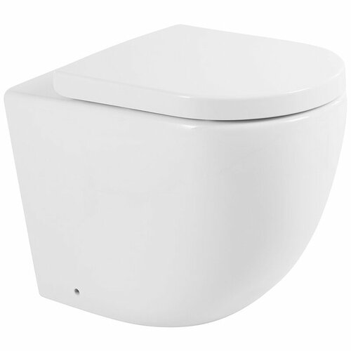 Унитаз BelBagno Sfera-R BB2141CBR/BB865SC приставной с сиденьем Микролифт унитаз belbagno flay r bb1003cbr bb865sc приставной с сиденьем микролифт