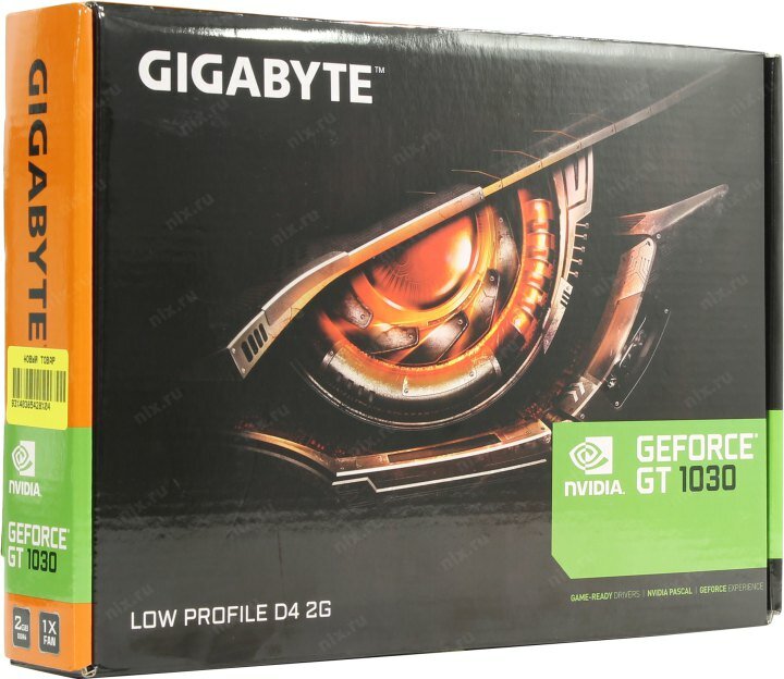Видеокарта GIGABYTE nVidia GeForce GT 1030 , , 2Гб, DDR4, Low Profile, Ret - фото №20