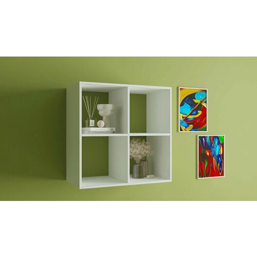 Стеллаж 4 секции Scout Скаут 7272139 Белый лёд 2496₽