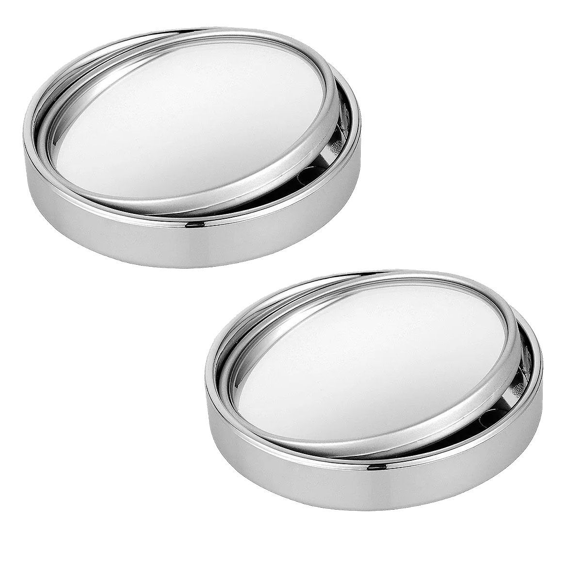 фото Зеркало мертвой зоны, с регулировкой, 5 см, 2шт, цвет серебристый