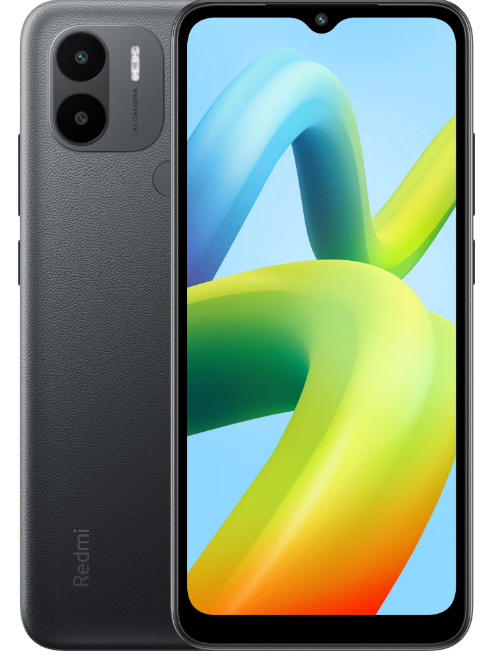 Смартфон Xiaomi Redmi A2+ 3/64 ГБ RU, 2 SIM, черный