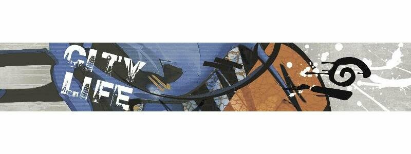 фото Плитка из керамогранита Grasaro Staten декорированный G-573/MR цветной для стен и пола, универсально 20x120 (цена за 8.64 м2)