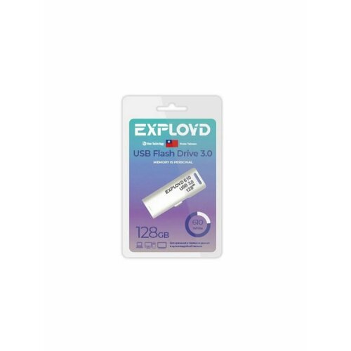 USB флеш накопитель EX-128GB-610-White