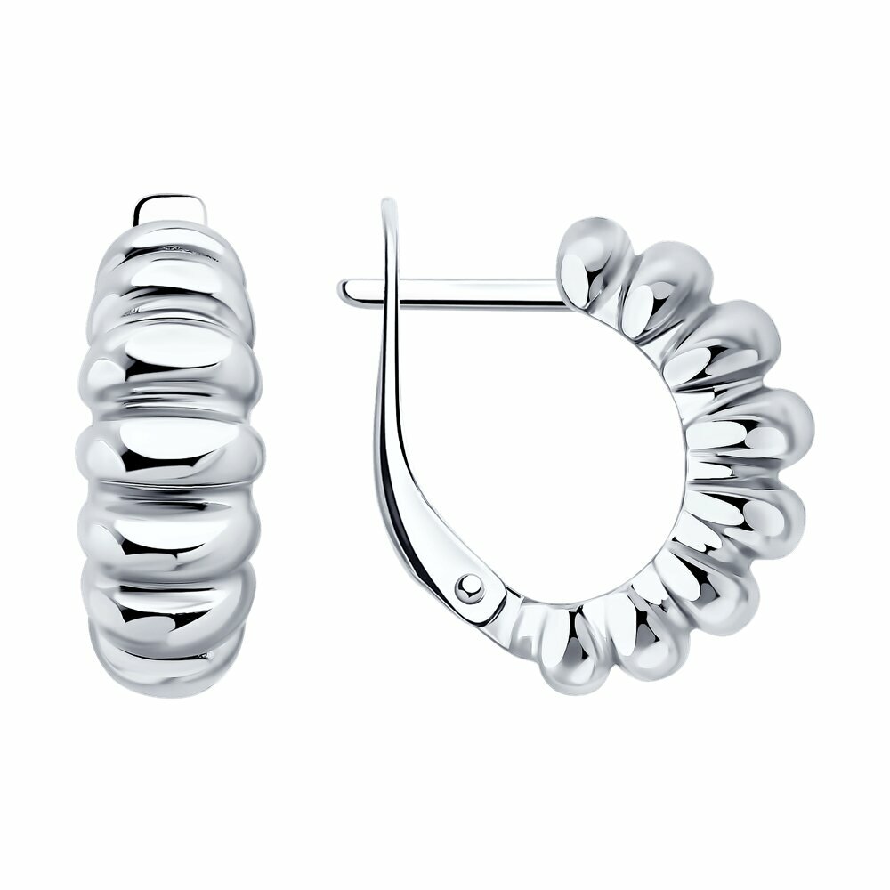 Серьги, серебро, 925 проба