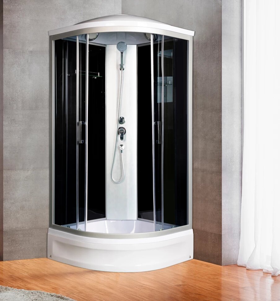 фото Душевая кабина 90х90х210 River DESNA 90/24 ТН