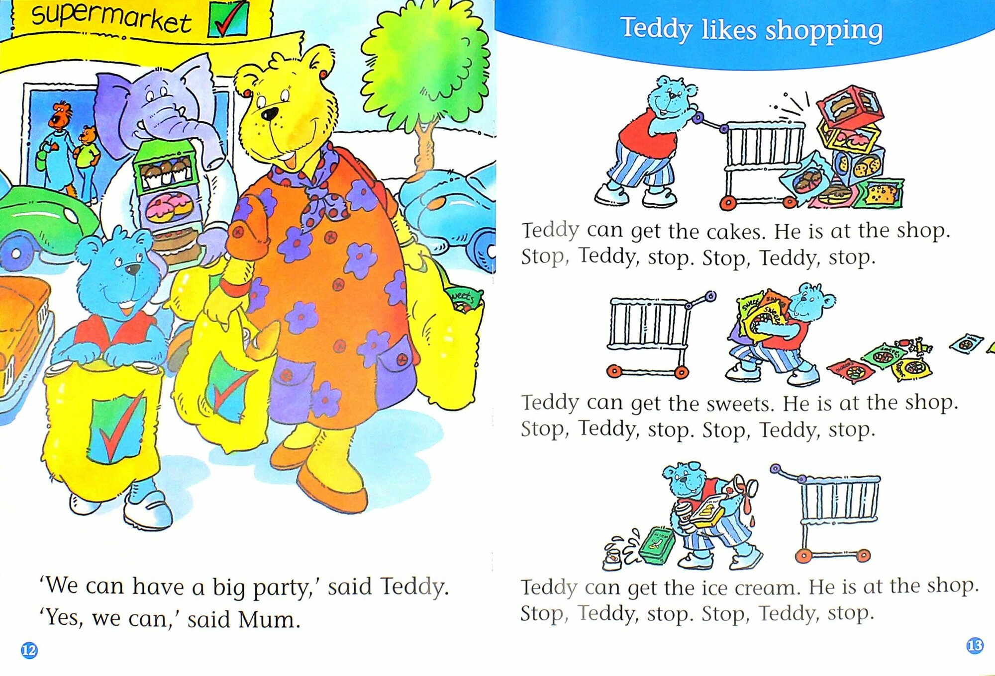 Party for Teddy Big Book (Gower Teri, Fidge Louis) - фото №4