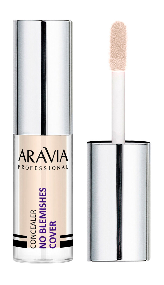 ARAVIA PROFESSIONAL Консилер стойкий водоотталкивающий No Blemishes Cover, 5 мл, 02 Concealer