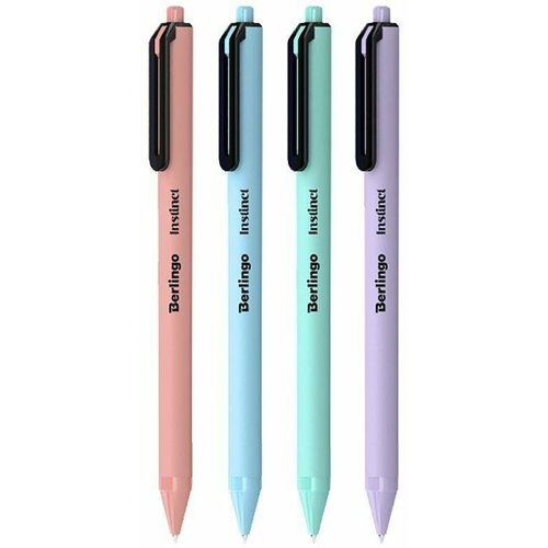 Ручка Berlingo Instinct шариковая автоматическая 07мм синяя 600₽