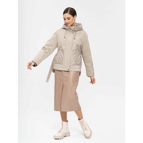 фото Куртка o'hara, размер 44, серый, бежевый