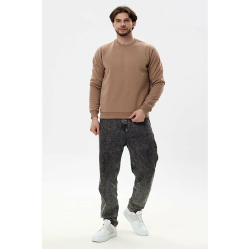 фото Толстовка lika dress, размер 60, коричневый