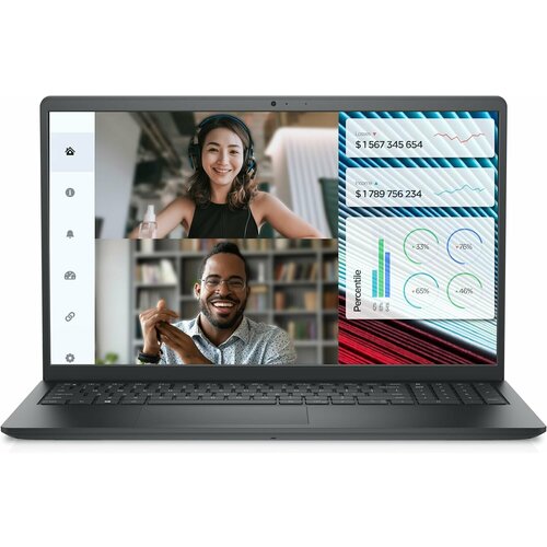 Ноутбук DELL Vostro 3520 черный 156 3520-3820 55580₽