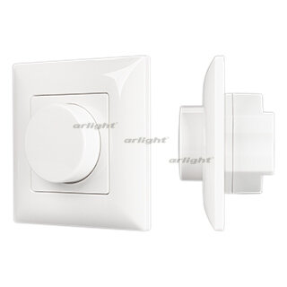 Arlight Панель SMART-P14-DIM-P-IN White (230V, 1.5A, 0/1-10V, Rotary, 2.4G) (IP20 Пластик, 5 лет) 033010 (3 шт.)