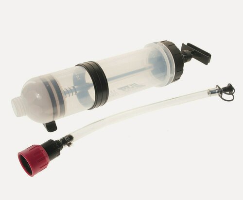 Изображение товара JTC-5534 Шприц плунжерный маслозаливной 1500мл (полипропилен) D90х360мм