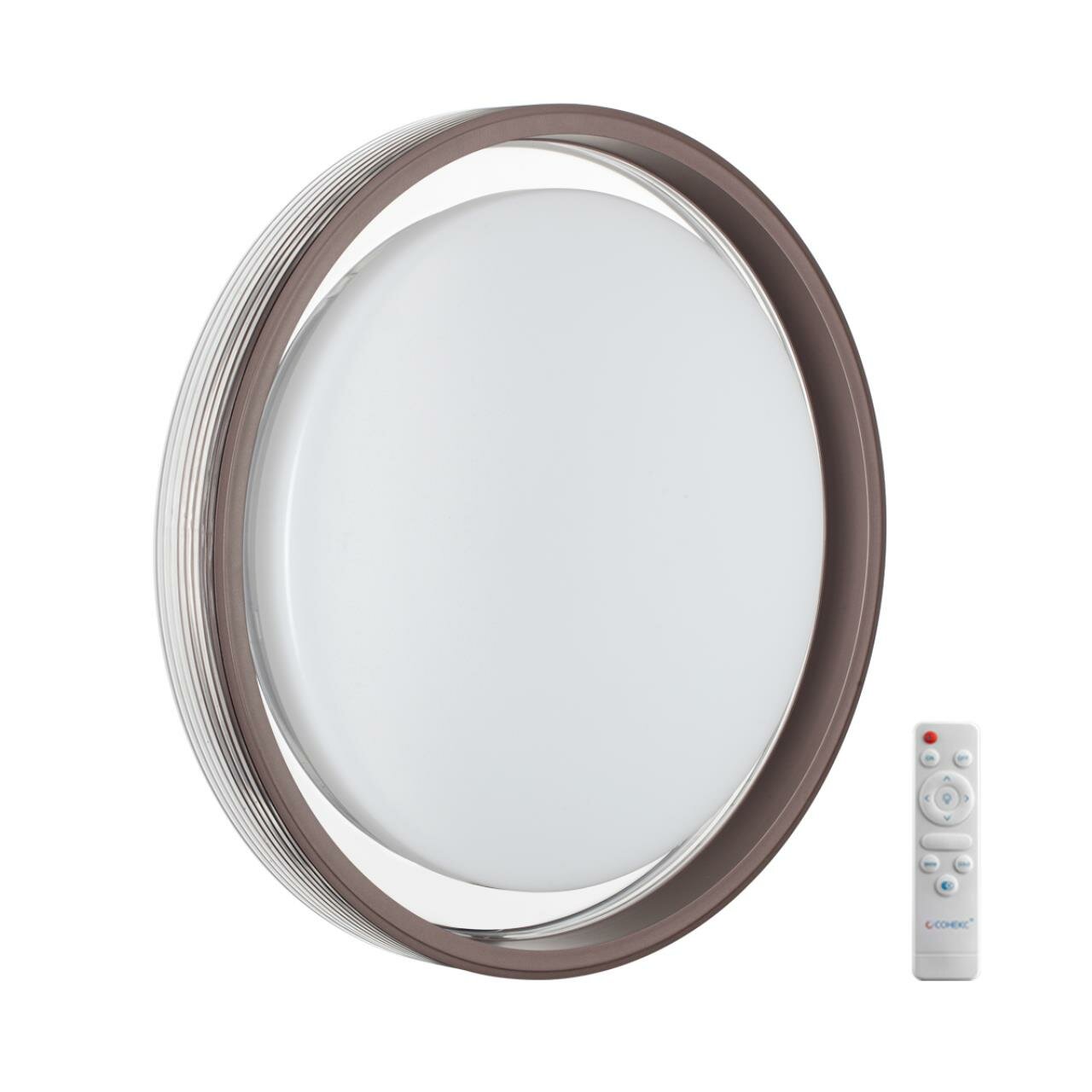 Настенно потолочный светильник Sonex Meden 7698/DL, LED, 48Вт, кол-во ламп:1шт., Кофейный