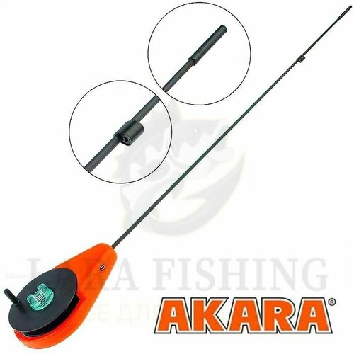 удочка зимняя hitfish wr 24 carbon t30 тест до 15 гр вес 20 гр Удочка зимняя Akara Sfera GI