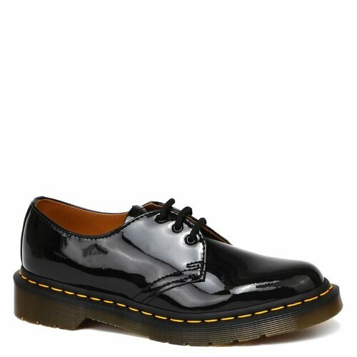 кожаные ботинки dr martens 1461 standard 11838600 бордовые 44 Полуботинки дерби Dr. Martens, размер 41, черный