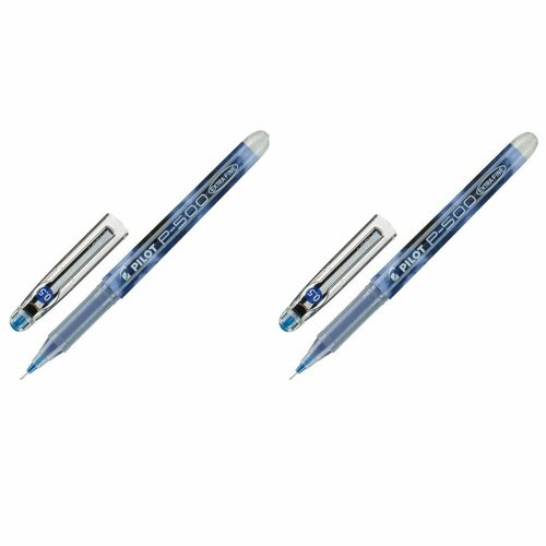 Pilot Ручка гелевая неавтоматическая, жидкие чернила, синяя, 0,3 мм - 2 шт