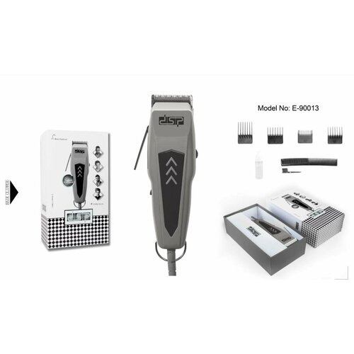 Высококачественная машина для стрижки от бренда DSP модель 90013 цвет GrayBlack стиль и функциональность в одном устройстве 164000₽