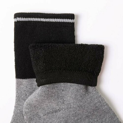 Носки , размер 36, черный носки размер 23 25 черный серый
