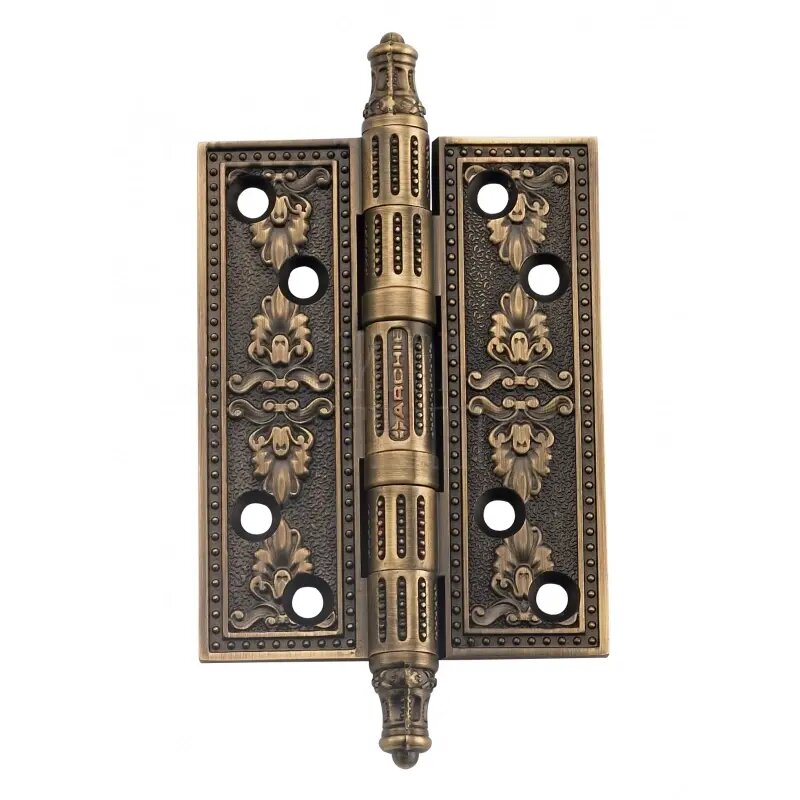 Дверная петля карточная универсальная Archie Genesis A030-G 4262 L (101 мм) античная бронза