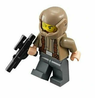 LEGO Star Wars 75140-4 Солдат Сопротивления — темно-коричневая куртка sw0720 — фото 1