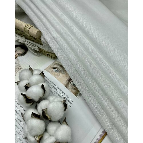 Ткань Мадаполам 50 п. м. / ширина 80 см / 63 г/м / хлопок 100%