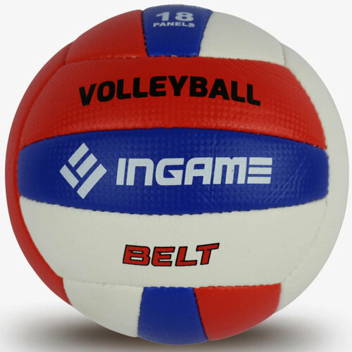 Мяч волейбольный INGAME Belt ING-098 (красный-синий) мяч волейбольный ingame start зелено бело красный