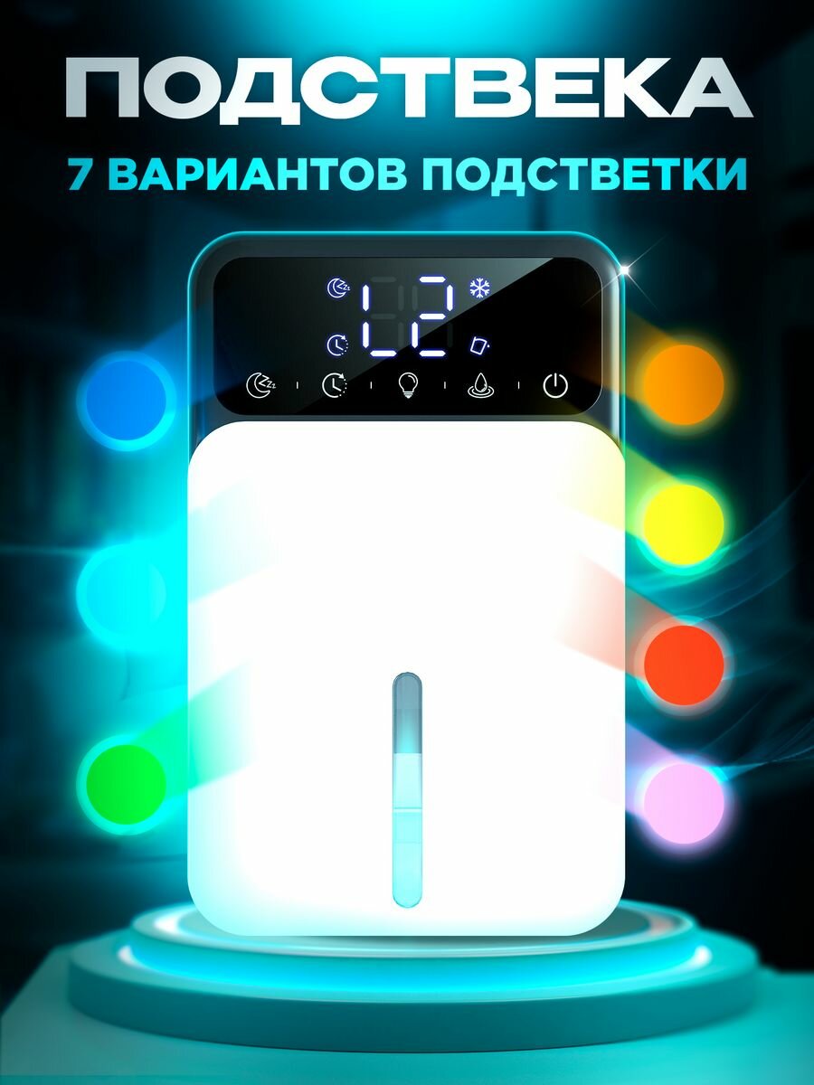 Изображение Осушитель воздуха Conflate климатический бытовой для квартиры и дома, поглотитель влаги