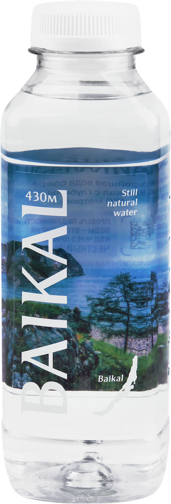 Вода питьевая BAIKAL430 глубинная байкальская негазированная, 0.45л