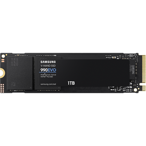 Твердотельные диски SSD M2 PCI-E NVMe 20 Gen 40 x4 1Tb Samsung 990 EVO 1year MZ-V9E1T0BW 1510400₽