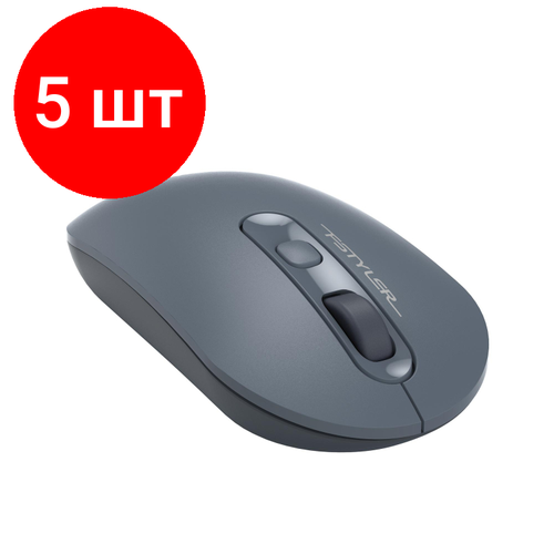Комплект 5 штук Мышь компьютерная A4Tech Fstyler FG20 ASH BLUEпепел син2000dpiбеспр4кн 910600₽