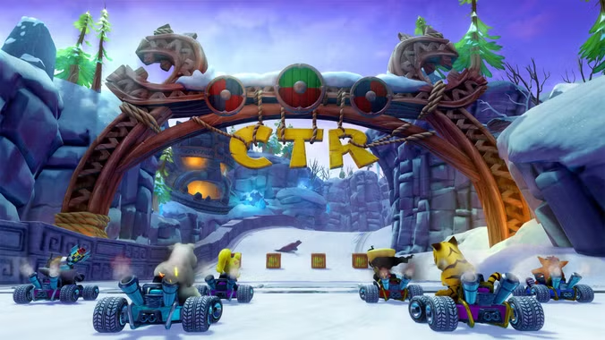 Игра Crash Team Racing Nitro-Fueled + Spyro, цифровой ключ для Xbox One/Series X|S, английский язык, Аргентина — фото 1