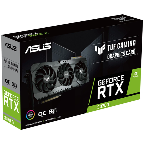 Видеокарта ASUS TUF Gaming GeForce RTX 3070 Ti OC Edition 8GB