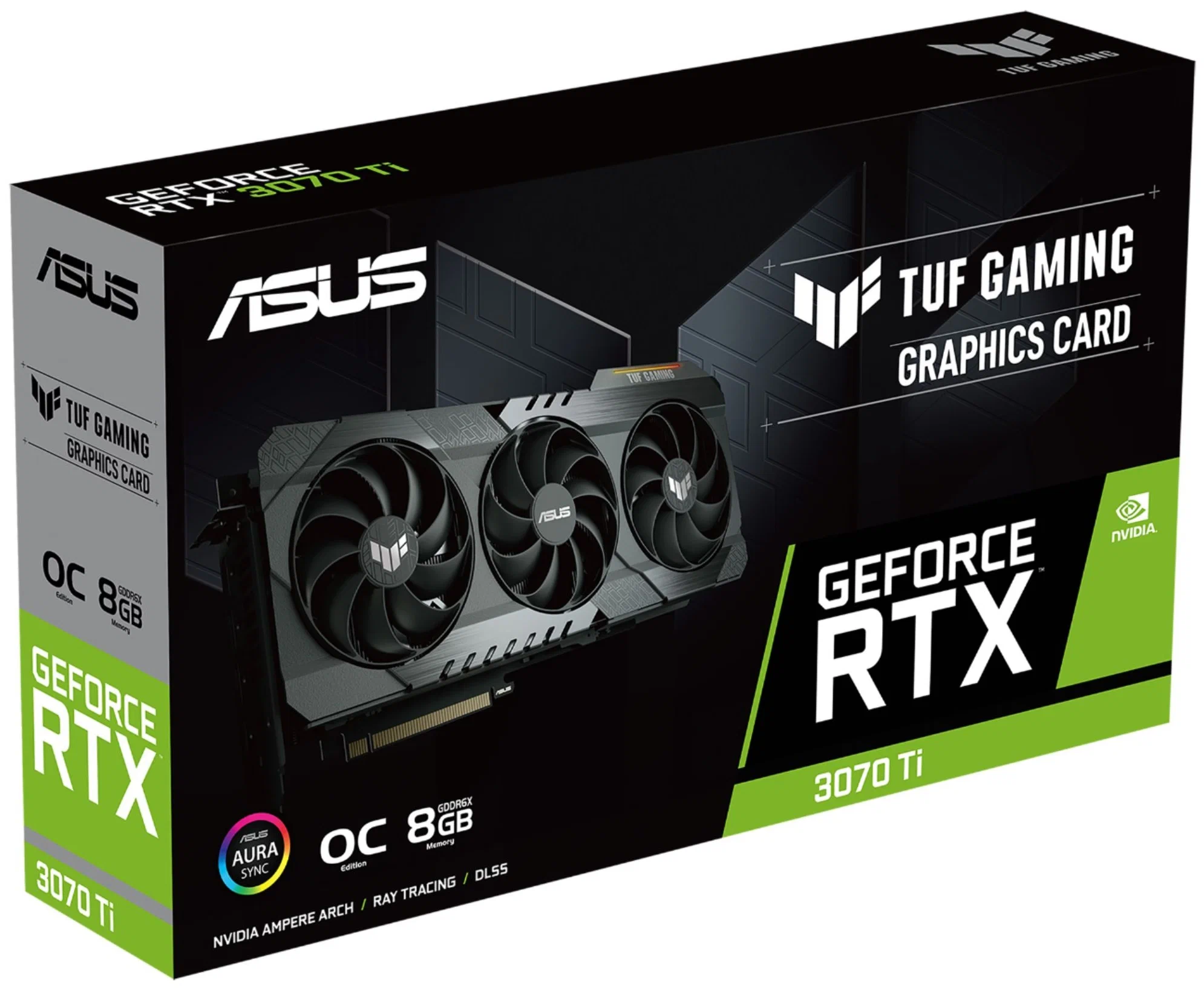 Видеокарта ASUS TUF Gaming GeForce RTX 3070 Ti OC Edition 8GB