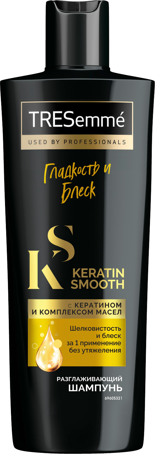 Шампунь для волос Tresemme Keratin Smooth Разглаживающий 400мл